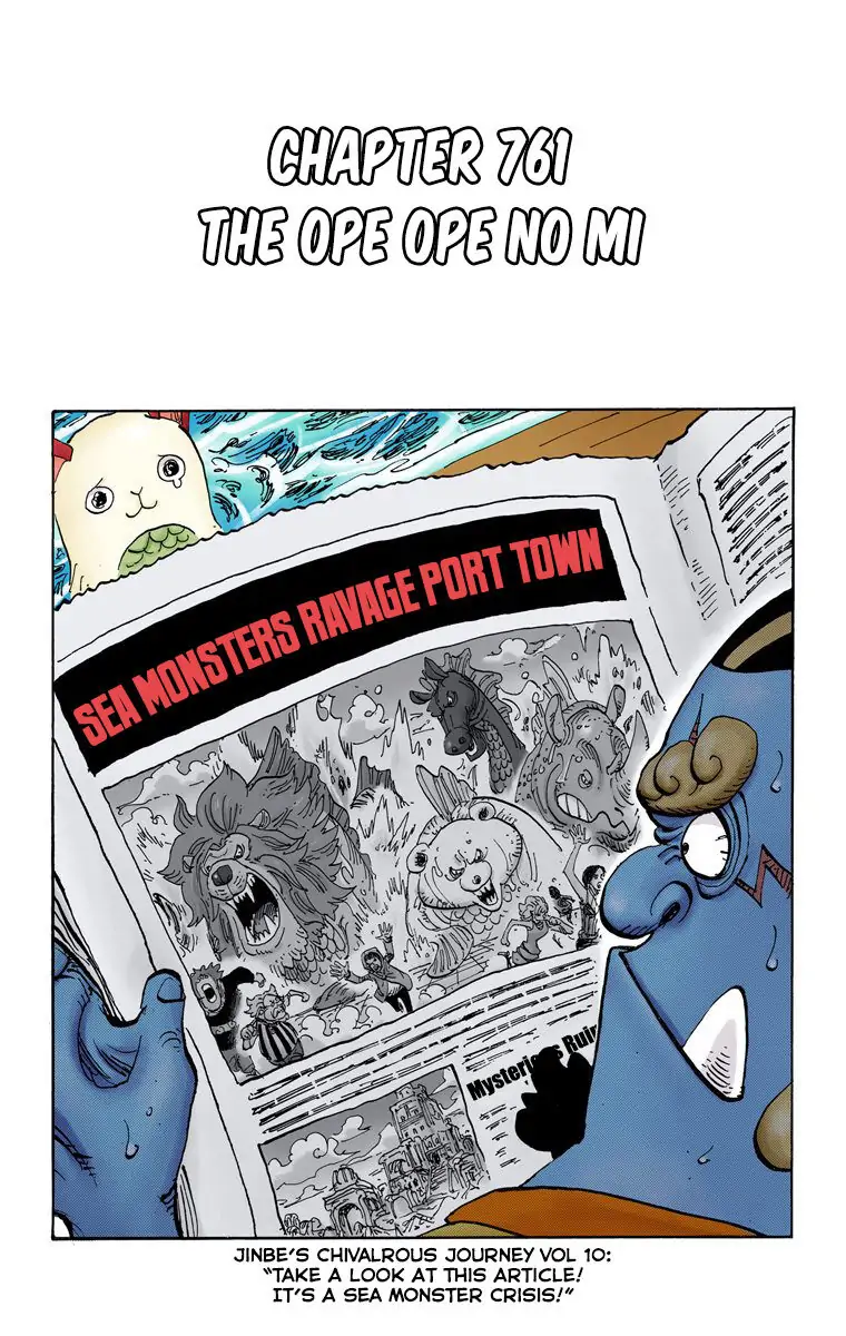One Piece Digital Colored Chapter 761 image 02